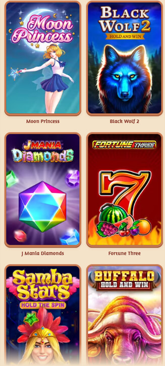 Billybets popular games on mobile