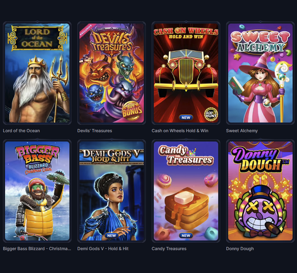 Cazeus popular games on desktop